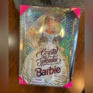 Mattel 1995 Special Edition CRYSTAL SPLENDOR BARBIE DOLL #15136